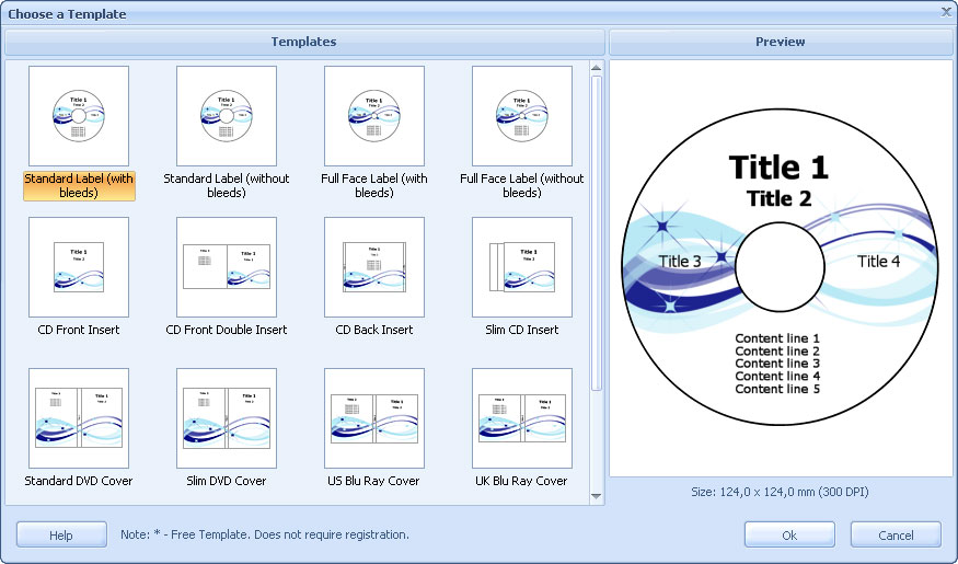 Cd Dvd Label Maker Screenshots Cd Label And Dvd Cover Template Software